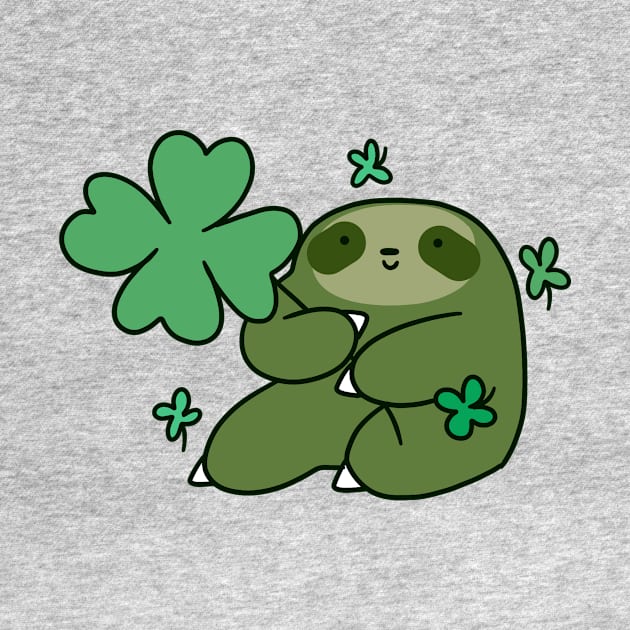 Shamrock Sloth by saradaboru